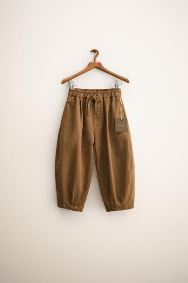 Zara ZARA TIMELESS — брюки-багги с защипами