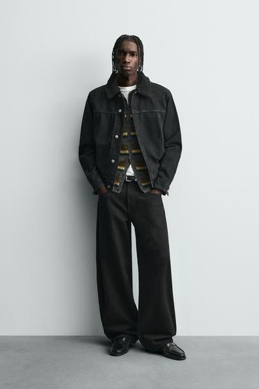 Zara Двусторонняя джинсовая куртка купить с доставкой.