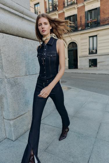 Zara Джинсы Z1975 зауженного кроя со средней посадкой купить с доставкой.