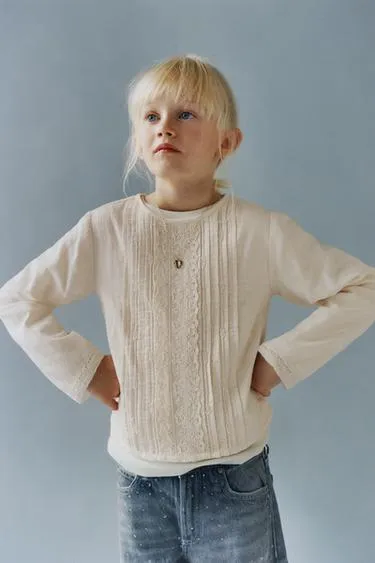 Рубашка с вышивкой и бусинами- Заказать в России