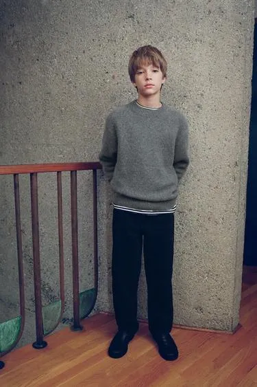 Лонгслив в полоску с нашивкой- Заказать в России