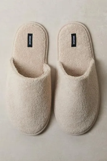 Тапочки из махрового полотна