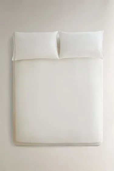 Комплект постельного белья из сатина с вышивкой- Заказать в России