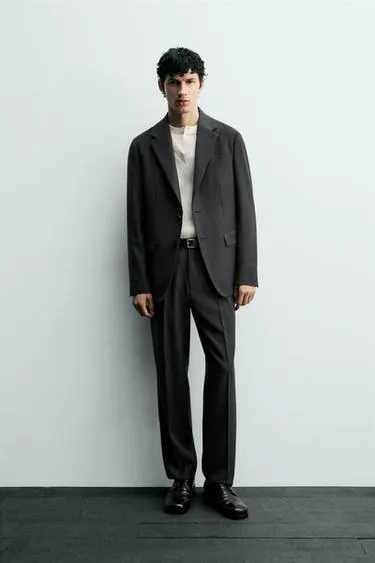 Костюмные брюки из 100% шерсти