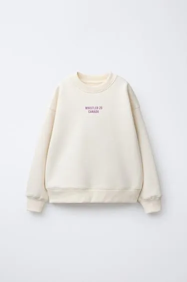 Толстовка с принтом SKI