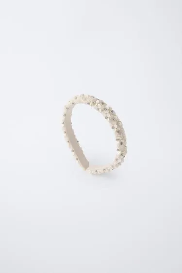 Ободок с пайетками и блеском- Заказать в России