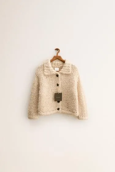 ZARA TIMELESS — кардиган из шерсти и альпаки- Заказать в России