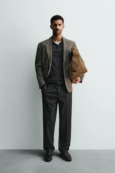 Брюки из фланели в елочку- Заказать в России