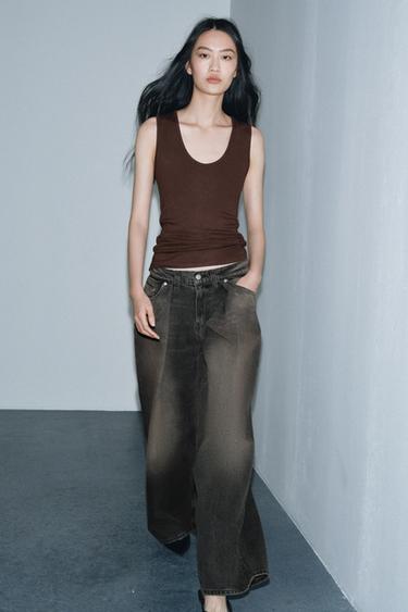 Zara Футболка без рукавов купить с доставкой.