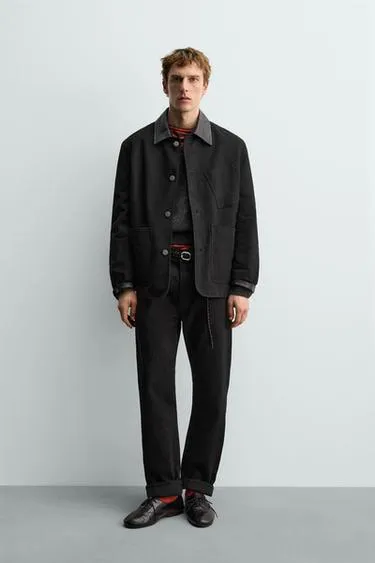 Джинсы Straight Fit Bootcut Aaron Levine X Zara