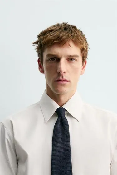 Галстук из 100% шелка AARON LEVINE X ZARA