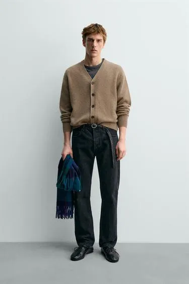 Кардиган из шерсти и кашемира Aaron Levine X Zara- Заказать в России