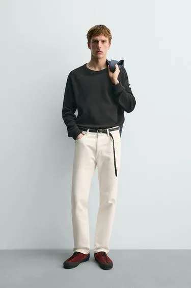 Футболка с вафельной структурой Aaron Levine X Zara- Заказать в России