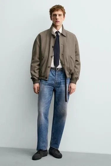 Кожаные топсайдеры с подошвой VIBRAM® AARON LEVINE X ZARA