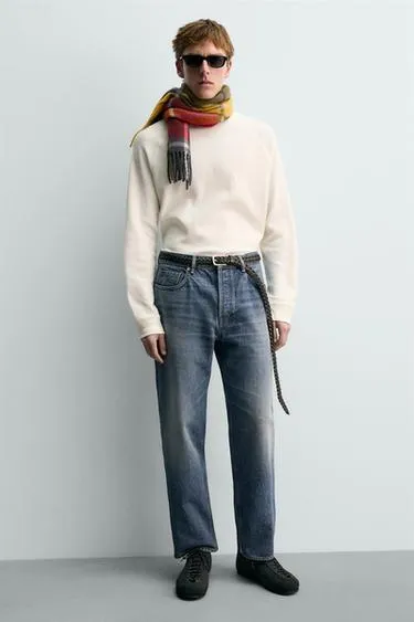 Кроссовки кожаные с подошвой VIBRAM® AARON LEVINE X ZARA