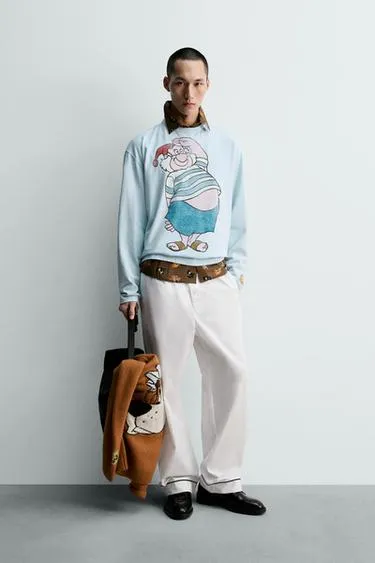 Футболка с изображением мистера смита, питер пэн, HARRY LAMBERT FOR ZARA X DISNEY- Заказать в России