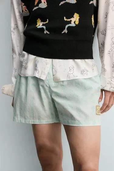 Трусы-боксеры с принтом медвежонка питера пэна HARRY LAMBERT FOR ZARA X DISNEY- Заказать в России