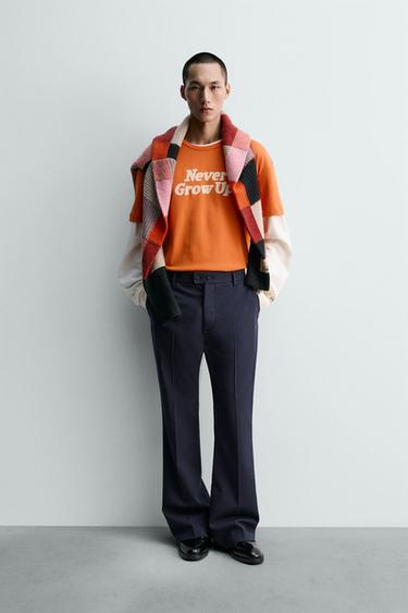 Zara Футболка с текстовым принтом HARRY LAMBERT FOR ZARA X DISNEY купить с доставкой.