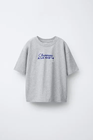 Футболка с принтом BONILLA A LA VISTA ® X ZARA- Заказать в России