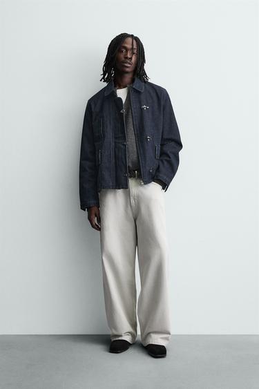 Zara Джинсовая куртка с тогглами купить с доставкой.