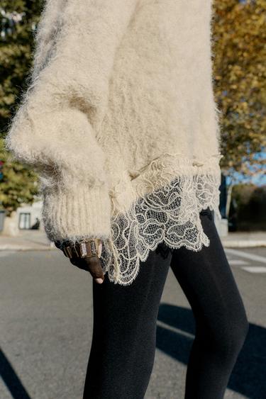 Zara Набор из 2 металлических колец «квадрат» со стразами купить с доставкой.