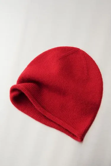 Шапка бини тонкой вязки- Заказать в России