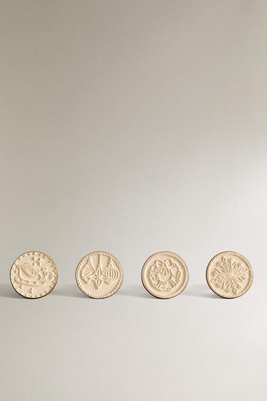 Zara Набор форм для изготовления пряников в виде фигур (набор из 4 штук) купить с доставкой.