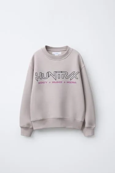 Толстовка с принтом KPOP DEMON HUNTERS™ NETFLIX ©