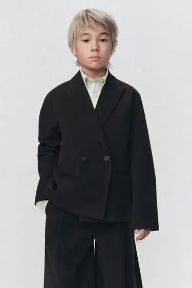 Пиджак с двойной застежкой SOSHIOTSUKI X ZARA