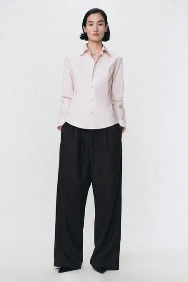 Рубашка из поплина SOSHIOTSUKI X ZARA