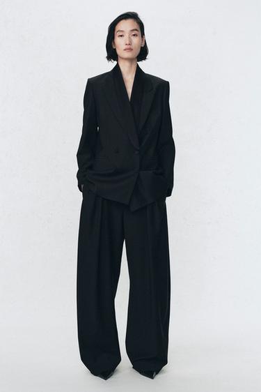 Zara Шерстяной блейзер WOOL BLEND SOSHIOTSUKI X ZARA