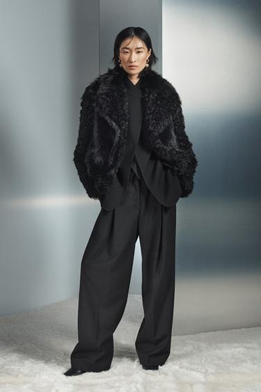 Zara Блейзер из смесовой шерсти — ZW COLLECTION