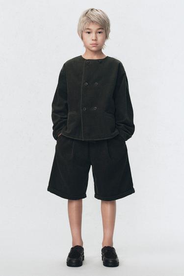 Zara Костюмная куртка из вельвета SOSHIOTSUKI X ZARA купить с доставкой.