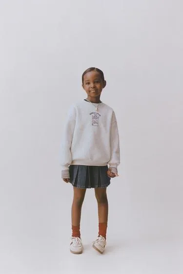 Свитшот с вышивкой BONILLA A LA VISTA ® от ZARA- Заказать в России