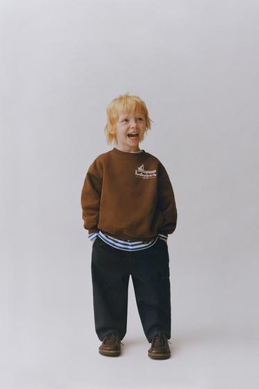 Zara Свитшот с принтом BONILLA A LA VISTA ® от ZARA купить с доставкой.