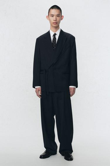 Zara Брюки в полоску для костюма SOSHIOTSUKI X ZARA