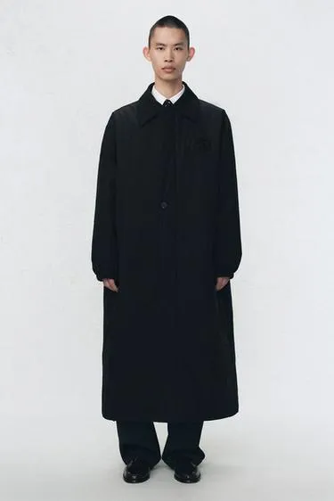 Оверсайз пальто из технического стёганого материала soshiotsuki x zara- Заказать в России