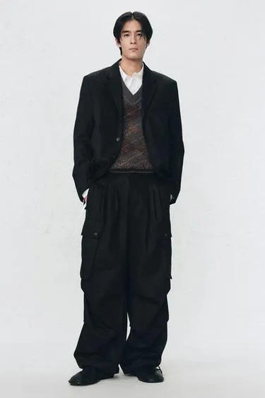 Пиджак свободного кроя из коллекции SOSHIOTSUKI X ZARA