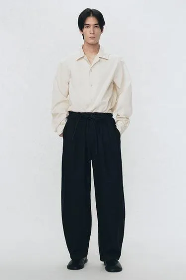Рубашка из поплина свободного кроя soshiotsuki x zara- Заказать в России