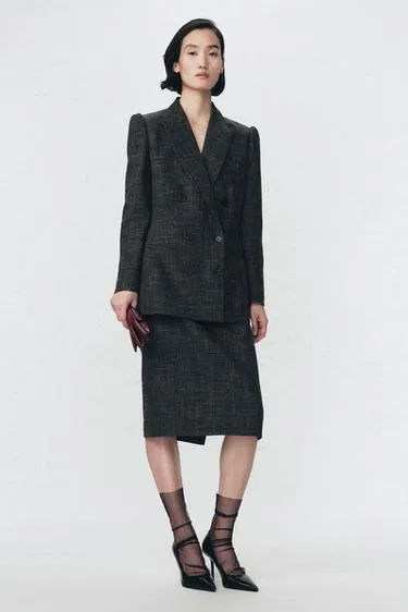 Юбка-карандаш из шерстяной смеси soshiotsuki x zara- Заказать в России