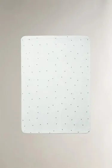 Флисовый плед для младенцев с цветочным узором- Заказать в России