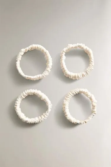 Мягкая резинка для волос из тонкого шелка мульберри- Заказать в России