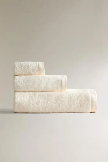 Полотенце для ванны из шелково-хлопковой смеси (600 г/м²)- Заказать в России