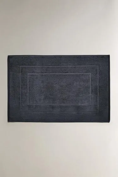 Хлопковый ванночный коврик противоскользящий