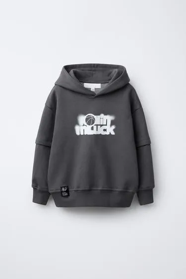 Худи с двойными рукавами