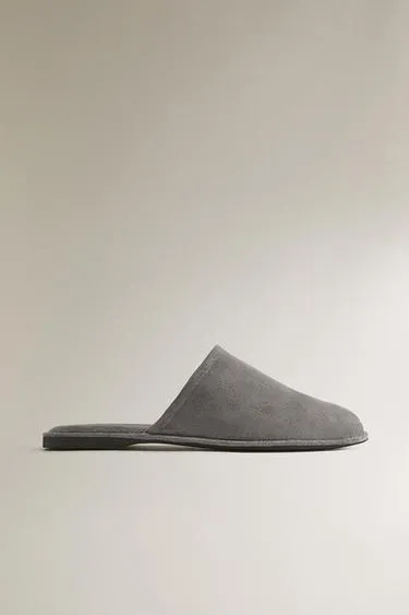 Кожаные тапочки в чехле- Заказать в России