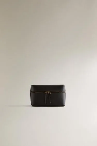 Кожаная косметичка для украшений в дорожный стиле- Заказать в России