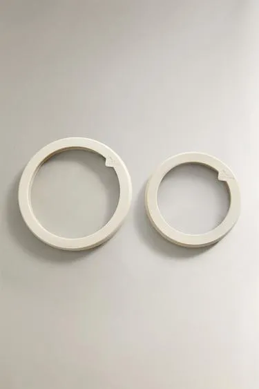 Набор силиконовых и стеклянных крышек (набор из 2)