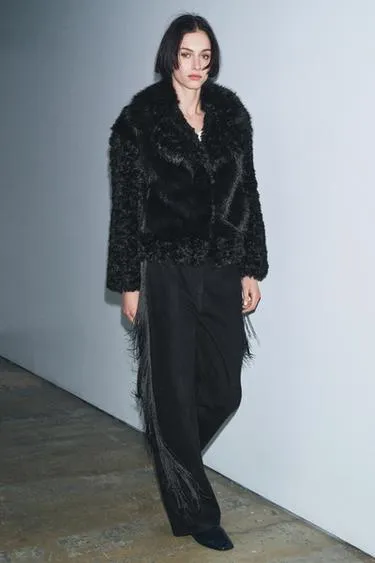 Брюки с бахромой ZW COLLECTION LIMITED EDITION- Заказать в России