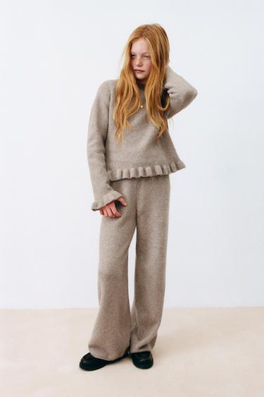 Zara Трикотажные брюки-кюлоты